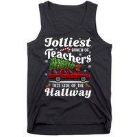 Jolliest Bunch Of Teachers This Side Of The Hallway Xmas Tank Top