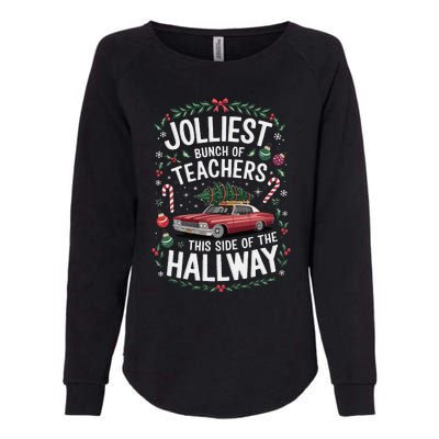 Jolliest Bunch Of Teachers This Side Of The Hallway Womens California Wash Sweatshirt