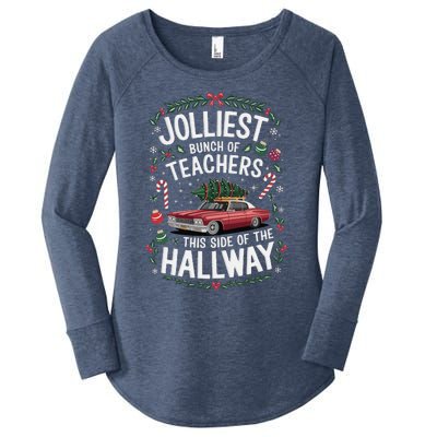 Jolliest Bunch Of Teachers This Side Of The Hallway Women's Perfect Tri Tunic Long Sleeve Shirt