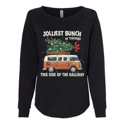 Jolliest Bunch Of Teachers This Side Of The Hallway Womens California Wash Sweatshirt