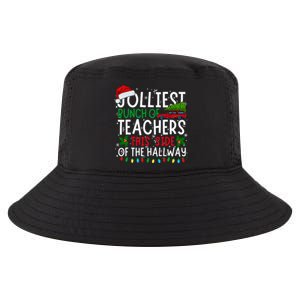 Jolliest Bunch Of Teachers This Side Of The Hallway Xmas Cool Comfort Performance Bucket Hat