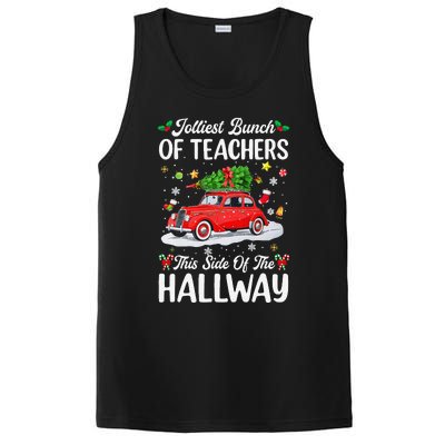 Jolliest Bunch Of Teachers This Side Of The Hallway Xmas PosiCharge Competitor Tank