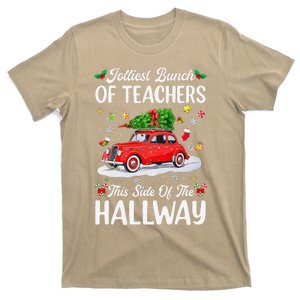 Jolliest Bunch Of Teachers This Side Of The Hallway Xmas T-Shirt