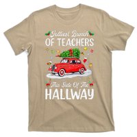 Jolliest Bunch Of Teachers This Side Of The Hallway Xmas T-Shirt