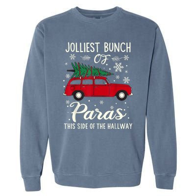 Jolliest Bunch Of Paras Garment-Dyed Sweatshirt