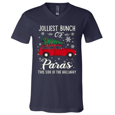 Jolliest Bunch Of Paras V-Neck T-Shirt