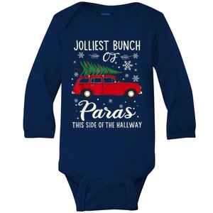 Jolliest Bunch Of Paras Baby Long Sleeve Bodysuit