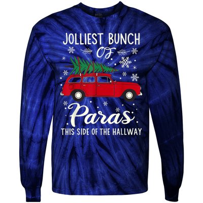 Jolliest Bunch Of Paras Tie-Dye Long Sleeve Shirt