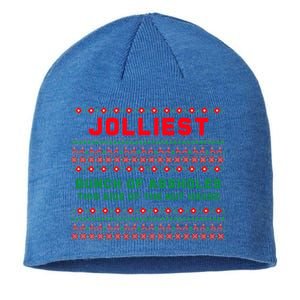 Jolliest Bunch Of Assholes This Side Of The Nut House Funny Gift Sustainable Beanie