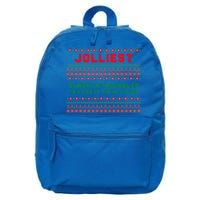 Jolliest Bunch Of Assholes This Side Of The Nut House Funny Gift 16 in Basic Backpack