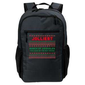 Jolliest Bunch Of Assholes This Side Of The Nut House Funny Gift Daily Commute Backpack