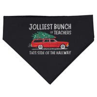 Jolliest Bunch Of Teachers This Side Of The Hallway USA-Made Doggie Bandana