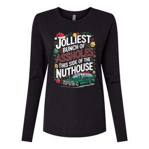 Jolliest Bunch Of Assholes This Side Of The Nut House Womens Cotton Relaxed Long Sleeve T-Shirt