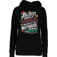 Jolliest Bunch Of Assholes This Side Of The Nut House Womens Funnel Neck Pullover Hood