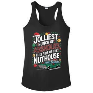 Jolliest Bunch Of Assholes This Side Of The Nut House Ladies PosiCharge Competitor Racerback Tank