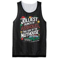 Jolliest Bunch Of Assholes This Side Of The Nut House Mesh Reversible Basketball Jersey Tank