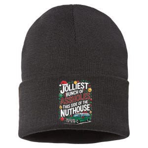 Jolliest Bunch Of Assholes This Side Of The Nut House Sustainable Knit Beanie