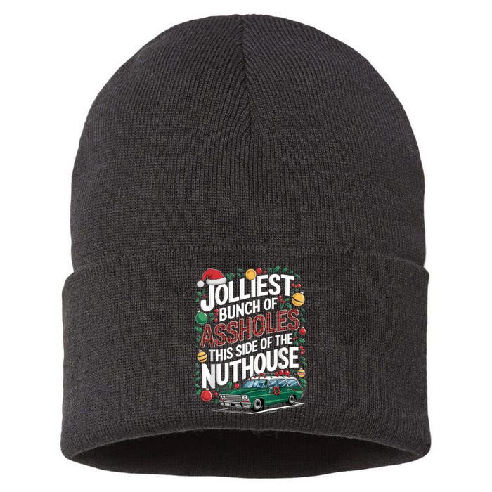 Jolliest Bunch Of Assholes This Side Of The Nut House Sustainable Knit Beanie