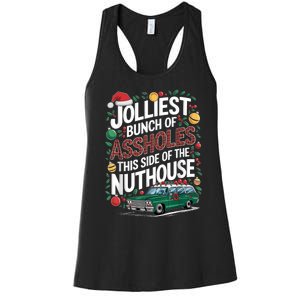 Jolliest Bunch Of Assholes This Side Of The Nut House Women's Racerback Tank