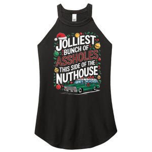 Jolliest Bunch Of Assholes This Side Of The Nut House Women's Perfect Tri Rocker Tank