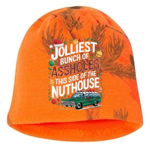 Jolliest Bunch Of Assholes This Side Of The Nut House Kati - Camo Knit Beanie