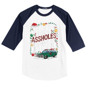 Jolliest Bunch Of Assholes This Side Of The Nut House Baseball Sleeve Shirt