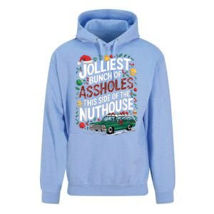 Jolliest Bunch Of Assholes This Side Of The Nut House Unisex Surf Hoodie