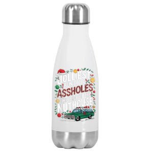 Jolliest Bunch Of Assholes This Side Of The Nut House Stainless Steel Insulated Water Bottle