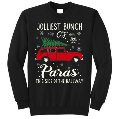 Jolliest Bunch Of Paras This Side Of The Hallway Xmas Sweatshirt