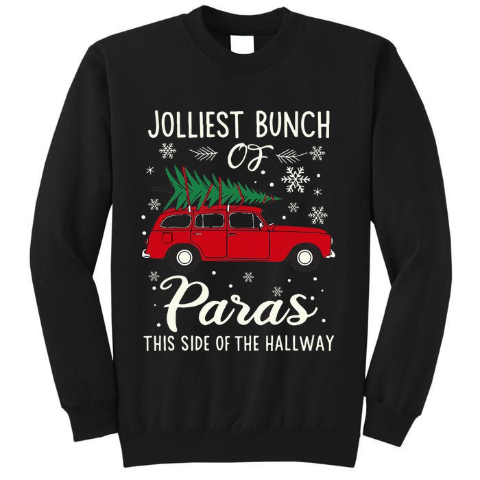 Jolliest Bunch Of Paras This Side Of The Hallway Xmas Sweatshirt