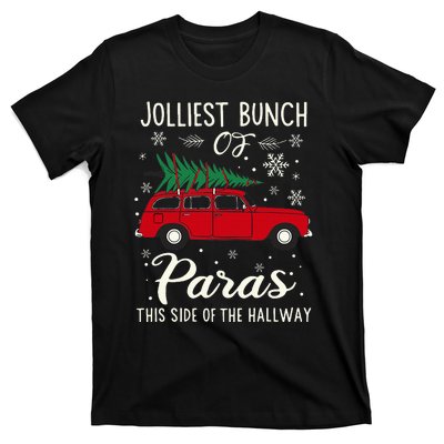 Jolliest Bunch Of Paras This Side Of The Hallway Xmas T-Shirt