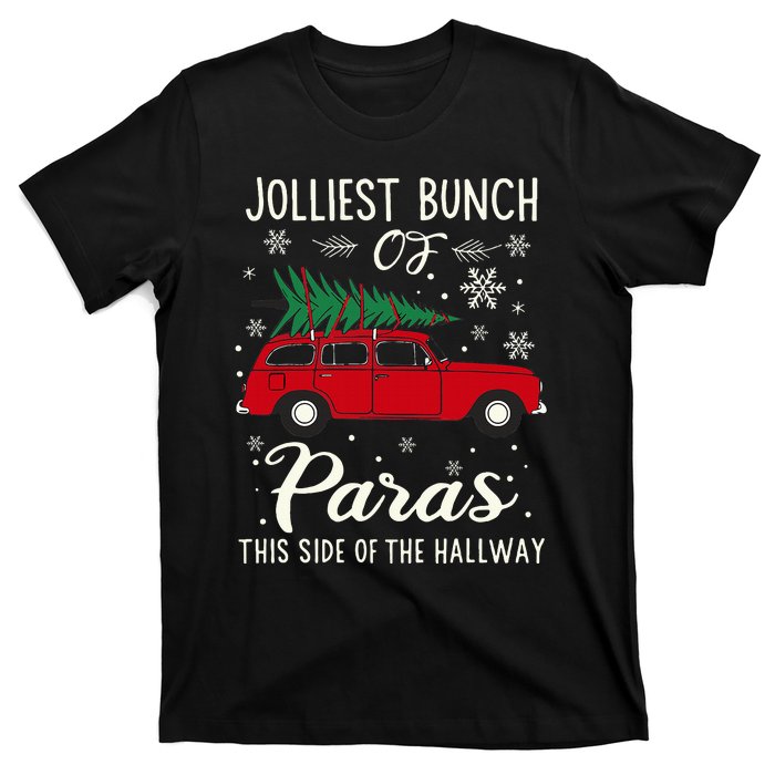 Jolliest Bunch Of Paras This Side Of The Hallway Xmas T-Shirt