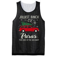 Jolliest Bunch Of Paras This Side Of The Hallway Xmas Mesh Reversible Basketball Jersey Tank