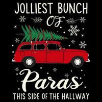Jolliest Bunch Of Paras This Side Of The Hallway Xmas Visor