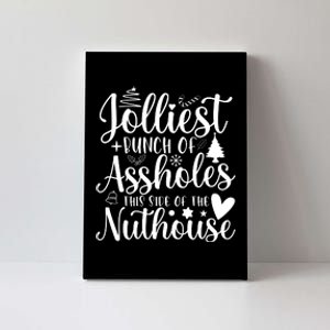 Jolliest Bunch Of Merry Folks Canvas