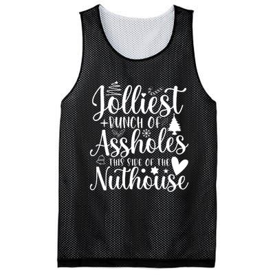 Jolliest Bunch Of Merry Folks Mesh Reversible Basketball Jersey Tank