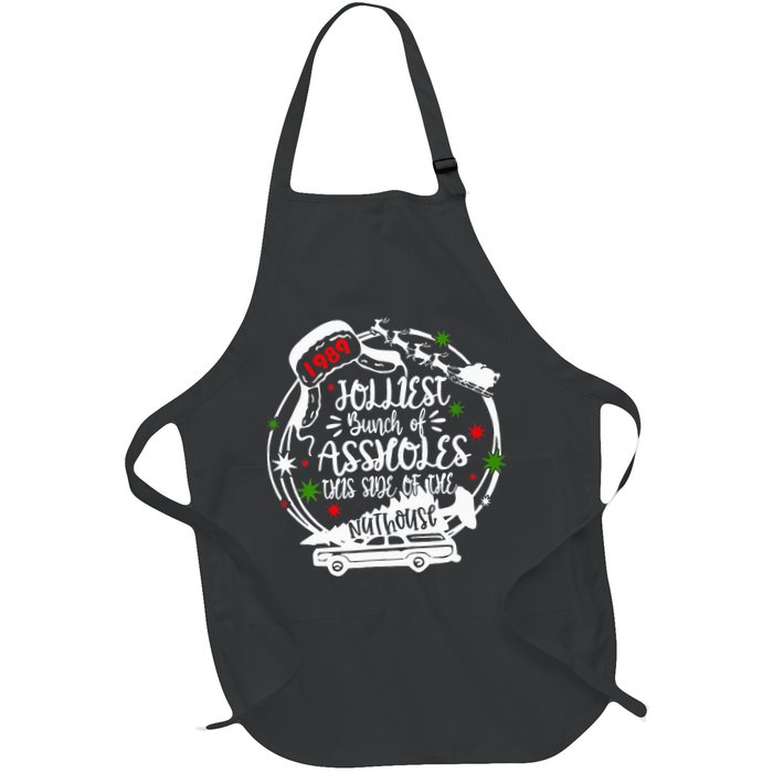 Jolliest Bunch Of Assholes This Side Of The Nut House Xmas  Apron