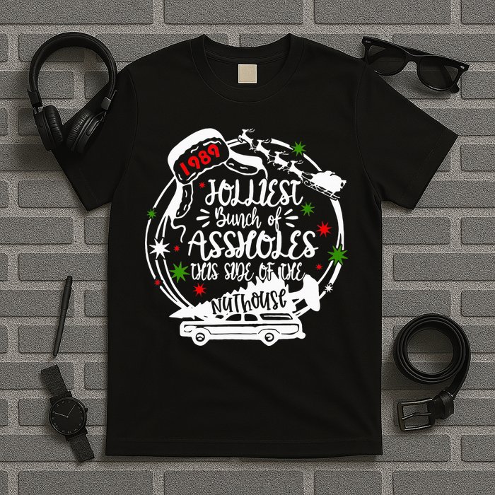 Jolliest Bunch Of Assholes This Side Of The Nut House Xmas  T-Shirt