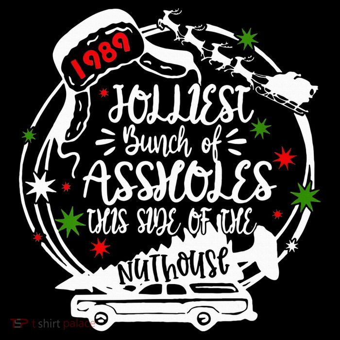 Jolliest Bunch Of Assholes This Side Of The Nut House Xmas  Sustainable Bucket Hat