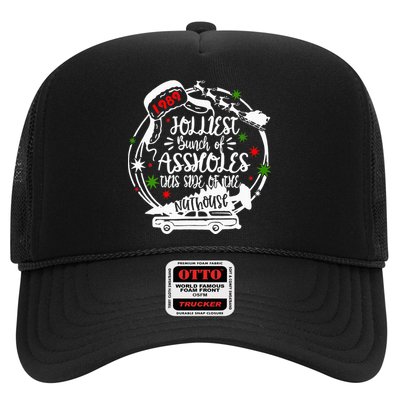 Jolliest Bunch Of Assholes This Side Of The Nut House Xmas  Trucker Hat