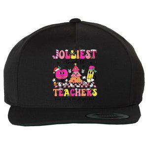 Jolliest Bunch Of Teachers This Side Of The Playground Xmas Wool Snapback Cap