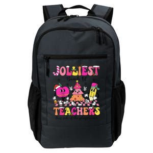 Jolliest Bunch Of Teachers This Side Of The Playground Xmas Daily Commute Backpack