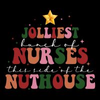 Jolliest Bunch Of Nurses Christmas Holiday Impact Tech Backpack