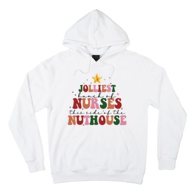 Jolliest Bunch Of Nurses Christmas Holiday Hoodie