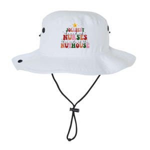 Jolliest Bunch Of Nurses Christmas Holiday Legacy Cool Fit Booney Bucket Hat