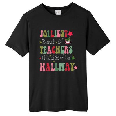 Jolliest Bunch Of Teachers This Side Of The Hallway Tall Fusion ChromaSoft Performance T-Shirt