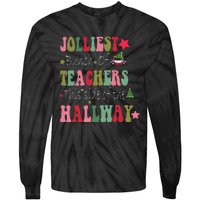 Jolliest Bunch Of Teachers This Side Of The Hallway Tie-Dye Long Sleeve Shirt