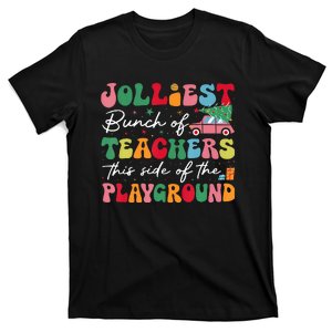 Jolliest Bunch Of Teachers This Side Of The Playground Xmas T-Shirt