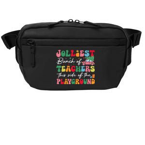 Jolliest Bunch Of Teachers This Side Of The Playground Xmas Crossbody Pack