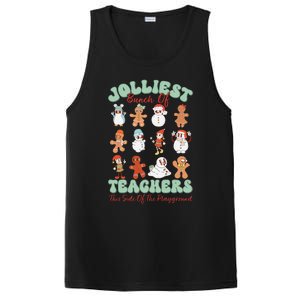 Jolliest Bunch Of Teachers This Side Of The Playground Xmas PosiCharge Competitor Tank